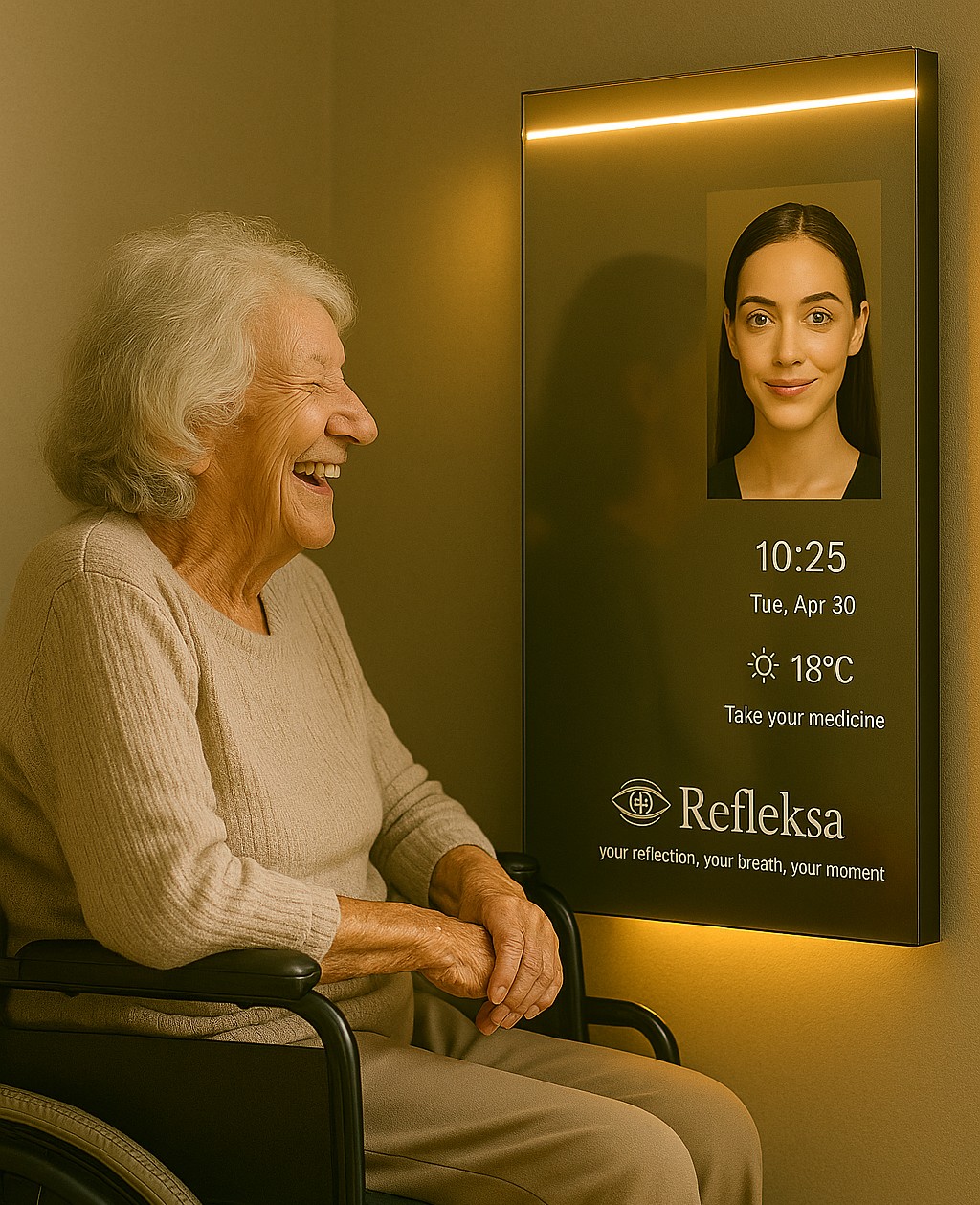 Quiet home scene evoking companionship need